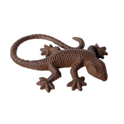 JASZCZURKA Z ŻELIWA DEKORACJA OGRODOWA 15,5 cm JASZCZURKA Z ŻELIWA DEKORACJA OGRODOWA 15,5 cm