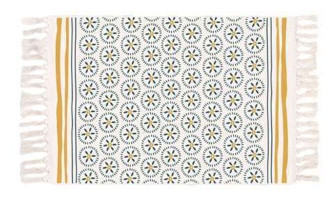 DYWANIK MATA PODŁOGOWA 60x90 +20cm frędzle NORDIC DYWANIK MATA PODŁOGOWA 60x90 +20cm frędzle NORDIC