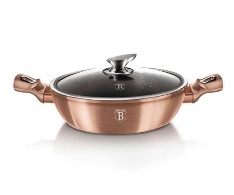 GARNEK GRANITOWY 28cm BERLINGER HAUS BH-1519 ROSE GOLD