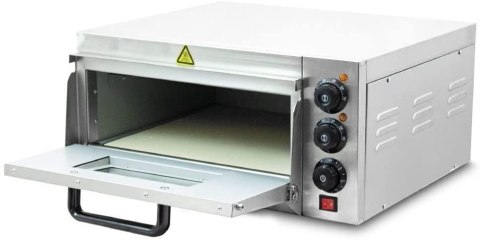 Piec Elektryczny Uniwersalny 2000W do Pizzy Chleba 350°C Kamień Szamotowy