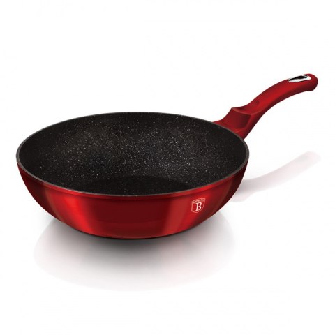 WOK GRANITOWY 30cm BERLINGER HAUS LINE BH-6166 BURGUNDY