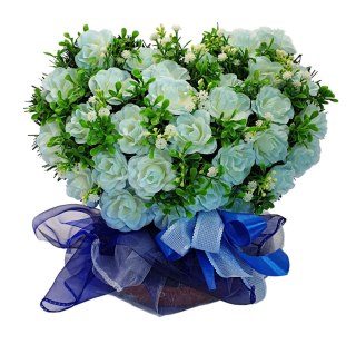 STROIK SERCE 33cm x 27cm NA MAŁY GRÓB SERDUSZKO NA CMENTARZ