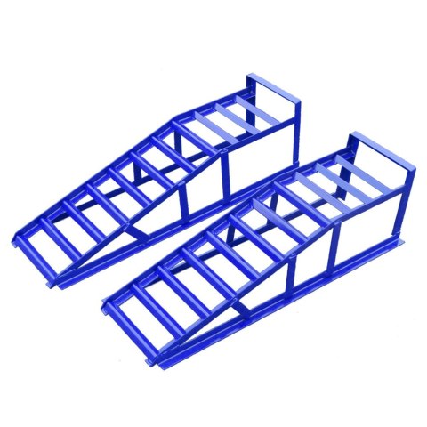 Rampy samochodowe stalowe 1500 kg antypoślizgowe szerokość 24 cm komplet