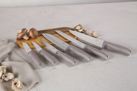 ZESTAW 6 NOŻY KUCHENNYCH BERLINGER HAUS BH-2953 TAUPE ZESTAW 6 NOŻY KUCHENNYCH BERLINGER HAUS BH-2953 TAUPE