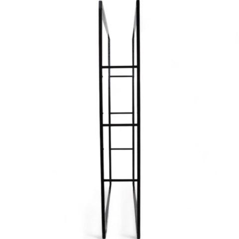 Stojak na Drewno Kominkowe Bituxx Stalowy Nowoczesny Design 150cm Stojak na Drewno Kominkowe Bituxx Stalowy Nowoczesny Design 150cm