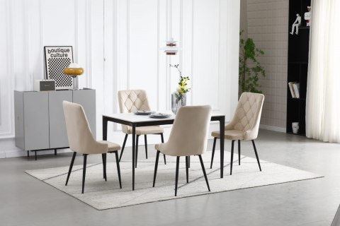 Krzesło CAPRI - beż x 3