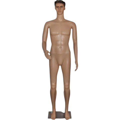 Manekin męski 190 cm pełnopostaciowy realistyczny lekki demontowalny