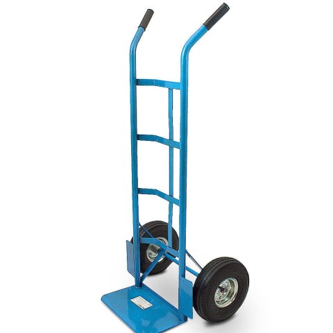 Wózek ręczny transportowy 200 kg stalowy koła pneumatyczne magazyn ogród Wózek ręczny transportowy 200 kg stalowy koła pneumatyczne magazyn ogród
