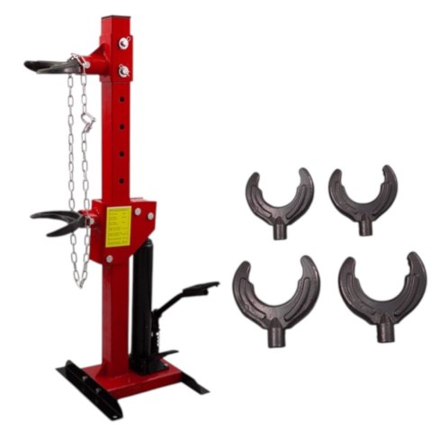 Ściągacz Hydrauliczny do Sprężyn 3T Regulowany Czerwony Bituxx do 3000 kg Ściągacz Hydrauliczny do Sprężyn 3T Regulowany Czerwony Bituxx do 3000 kg